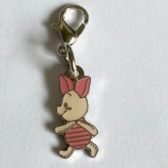 Vintage Disney Winnie The Pooh Tigger Piglet 6 Clip Charms Purse Zipper Pull - Picture 9 of 11